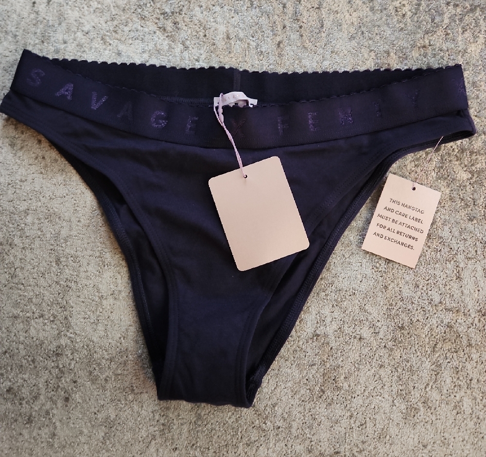 Savage X Fenty Black Panties